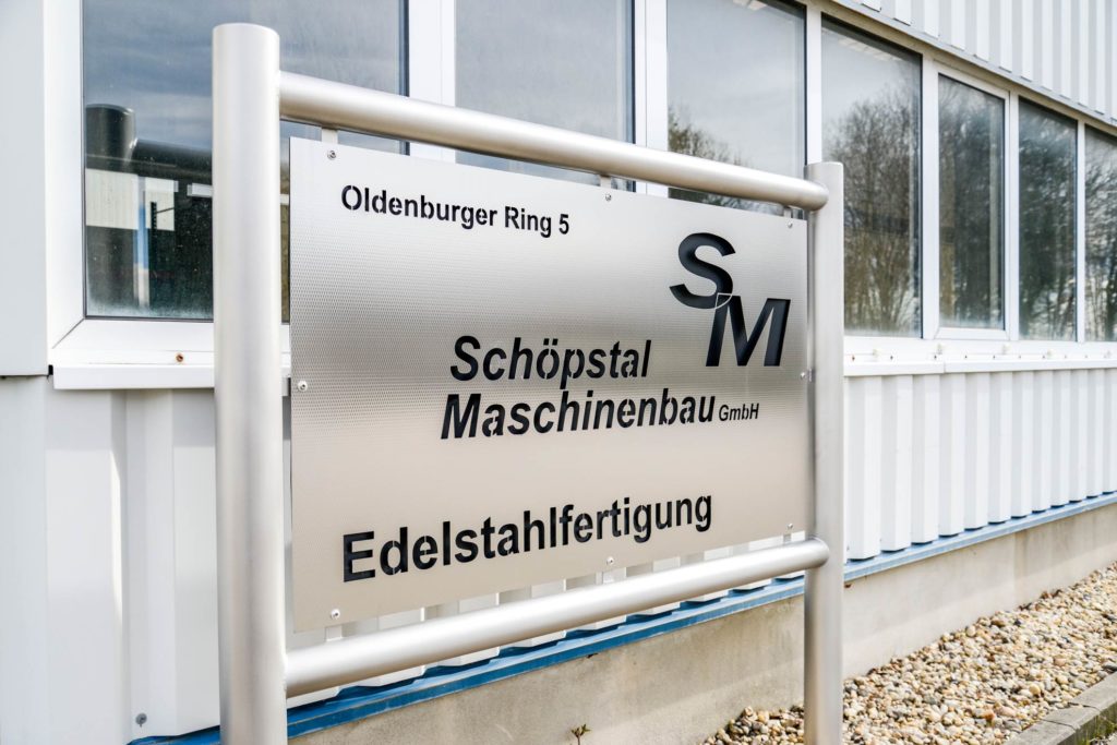 Separater Standort Edelstahlverarbeitung