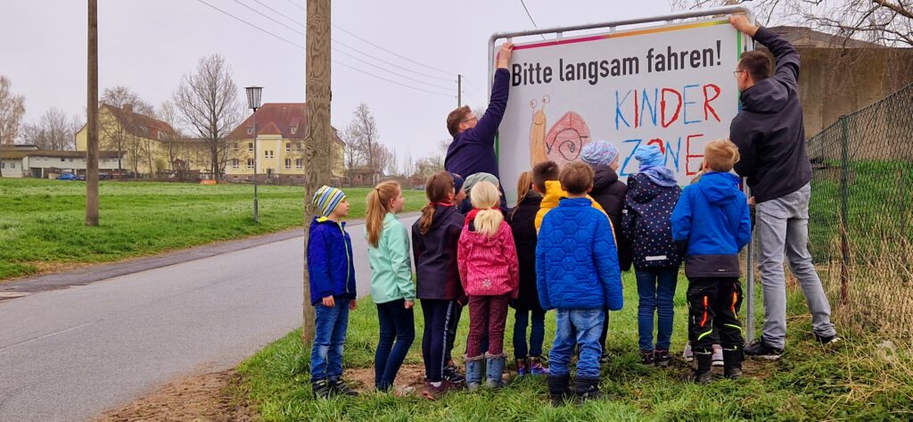 Grundschule Markersdorf Verkehrssicherheit